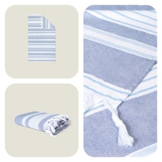 Toalla Pareo Women Secret Azul/Blanco