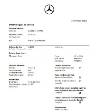 Mercedes GLE Coupé 350 DE 320 CV 4MATIC 9G-TRONIC AMG LINE