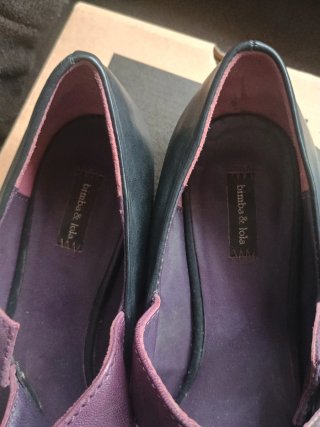 Bailarinas Bimba y Lola negras y moradas