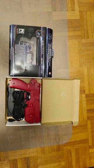 Pistola Arcade Light Gun Aimtrak USB PC Playstatio