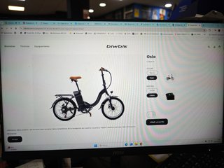 Bicicleta Eléctrica Plegable Nueva