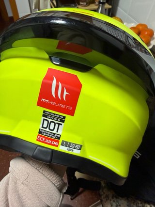 Casco MT Helmets Integral Targo, UCOM 3 y 2da pant