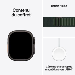 Apple Watch Ultra 2 Negro/Verde Noche Nuevo
