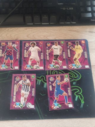 Lote cartas Adrenalyn 2019 Plan A
