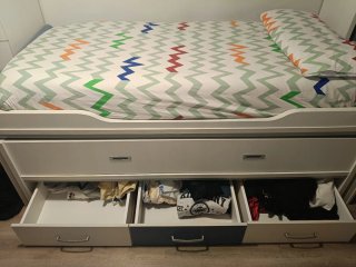 Dormitorio juvenil completo