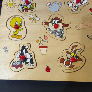 Puzzle madera Looney Tunes