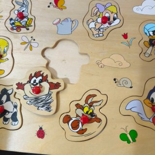 Puzzle madera Looney Tunes
