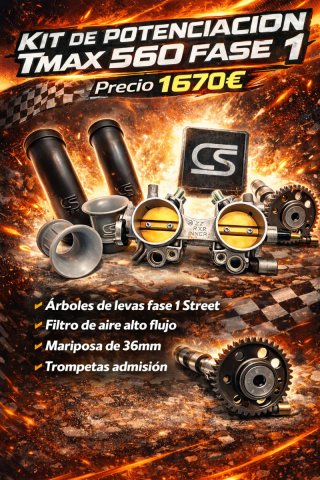 Preparaciones para Yamaha Tmax