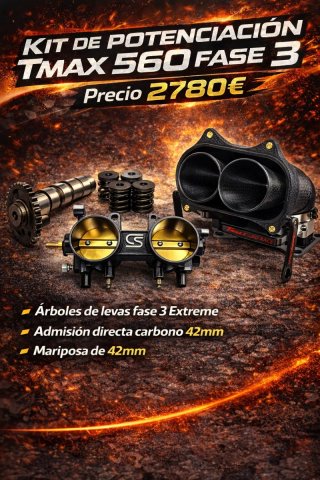 Preparaciones para Yamaha Tmax