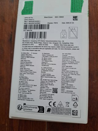 Oppo CPH2711 Negro/Gris Nuevo