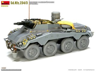Maqueta Sd.Kfz.234/3 Stummel MiniArt 1:35