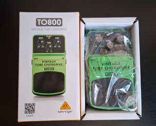 Behringer TO800 Vintage Tube Overdrive Pedal