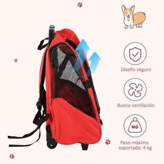 Transportin Carrito Perro 2 en 1