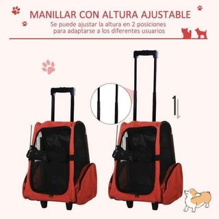 Transportin Carrito Perro 2 en 1