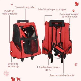Transportin Carrito Perro 2 en 1
