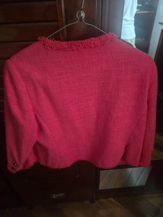 Chaqueta Zendra Petite Rosa Manga Francesa