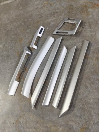Molduras BMW E46 Berlina/Touring Plateadas