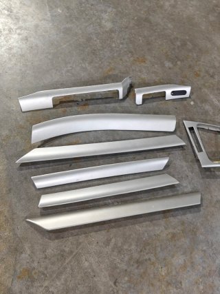 Molduras BMW E46 Berlina/Touring Plateadas