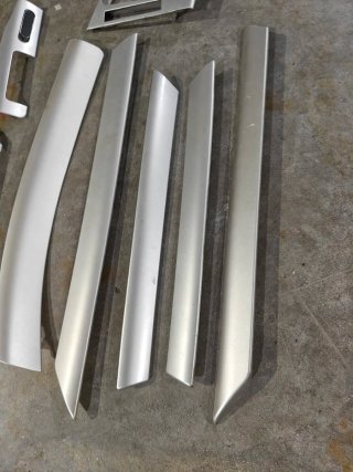 Molduras BMW E46 Berlina/Touring Plateadas