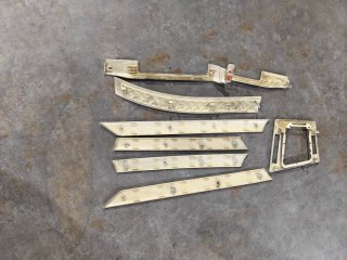 Molduras BMW E46 Berlina/Touring Plateadas