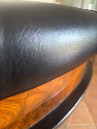 Mueble bar vintage madera y espejo
