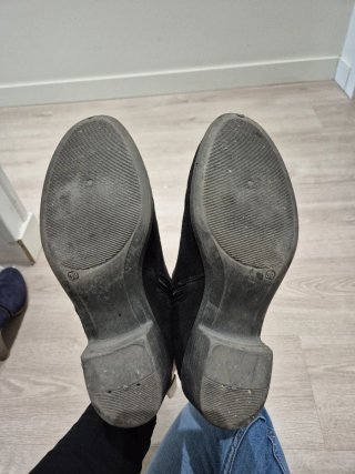 Botines negros talla 39