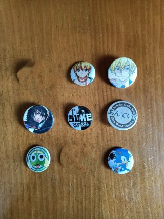 Chapas anime variadas