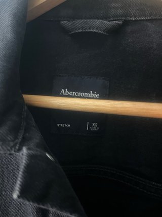 Chaqueta Vaquera Abercrombie & Fitch T: XS Negra