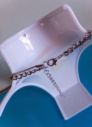 Collana doppio strato unisex con stella