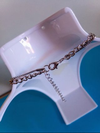 Collana doppio strato unisex con stella