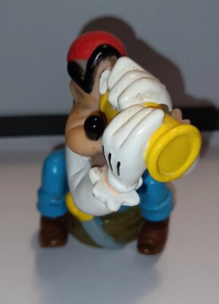 3 Figuras Goma Rígida Disney Antiguas