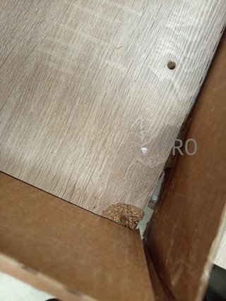 MUEBLES PITARCH Cajonera 4 Cajones, Comodino per Camera da Letto, Ufficio, Armadio, Rovere Cambrian, 63,5x46x45cm