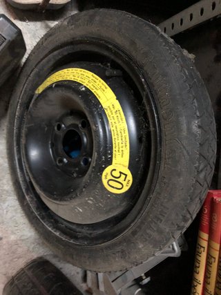 Rueda de repuesto galleta 50 mph
