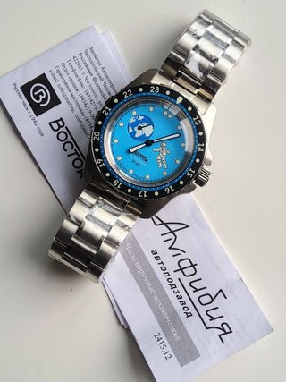 Vostok Cosmodiver Earth 14031G lim edition 2415.12