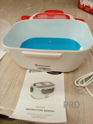 Calentador de alimentos eléctrico portátil