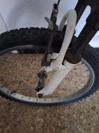 Bicicleta infantil azul