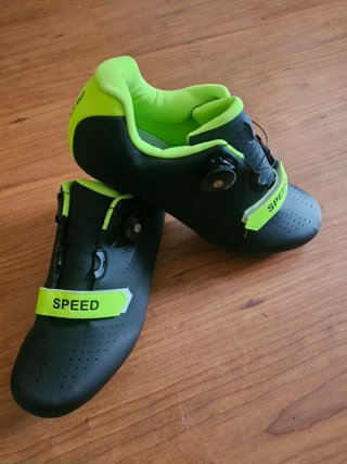 Zapatillas Ciclismo mtb Speed Negras Talla 43
