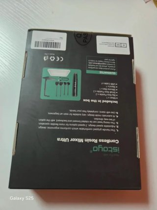 Mezclador de resina