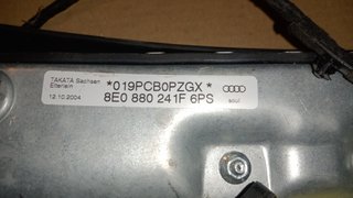 Airbags asientos delanteros para Audi A4 B6