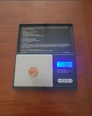Báscula digital pequeña 500g
