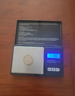 Báscula digital pequeña 500g