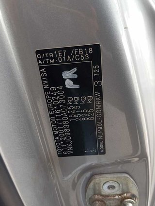 Toyota 481567 capot yaris (ksp9/scp9/nlp9) basico