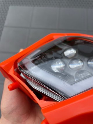 Careta KTM naranja