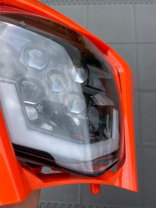 Careta KTM naranja