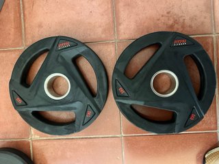 2 Discos Pesas Gimnasio 5kg FITFIU