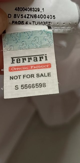 T-shirt Puma x Ferrari rara not for sale