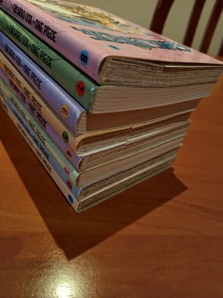 Manga One piece 1-8