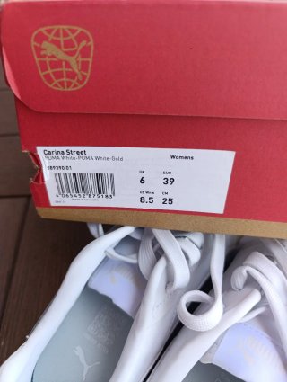 Zapatillas Puma Carina Talla 39 Blancas