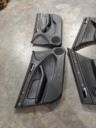 Paneles Puerta Cuero Negro BMW E46