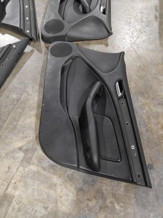 Paneles Puerta Cuero Negro BMW E46